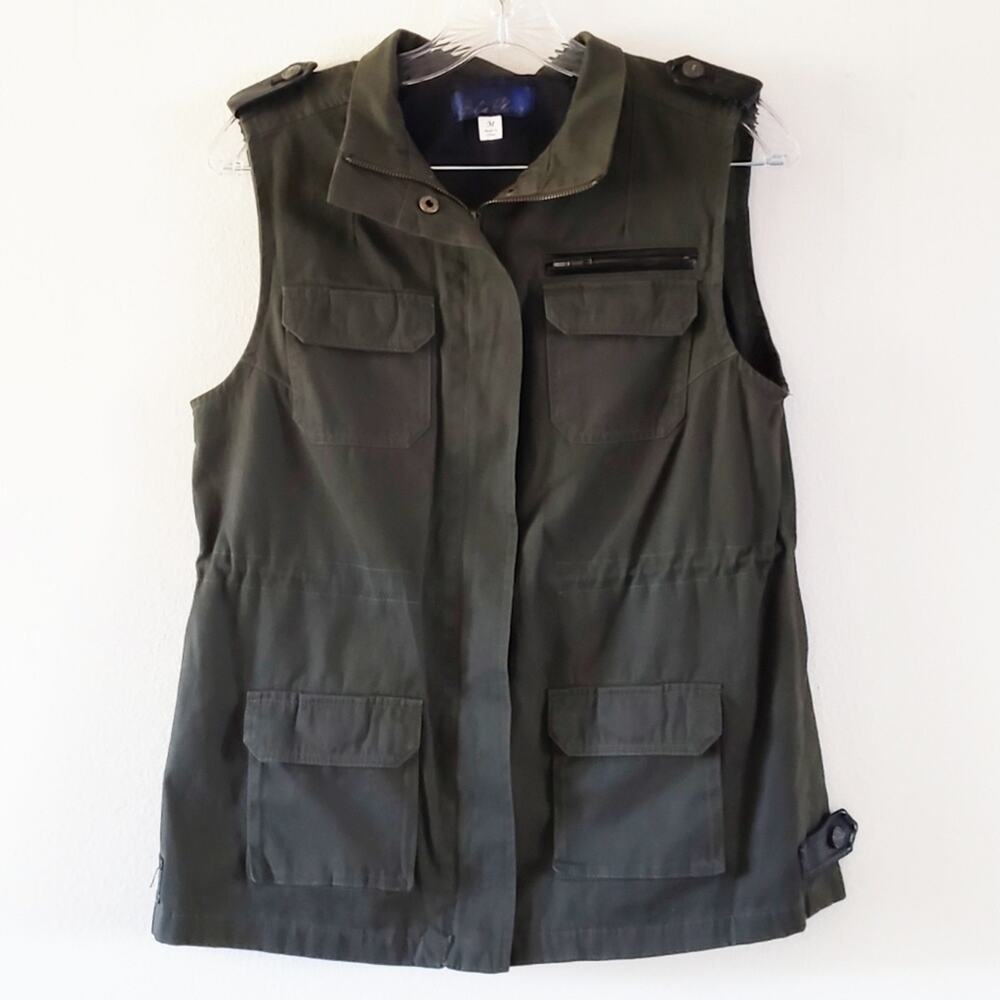Blue Moon| Army Green Utility Vest